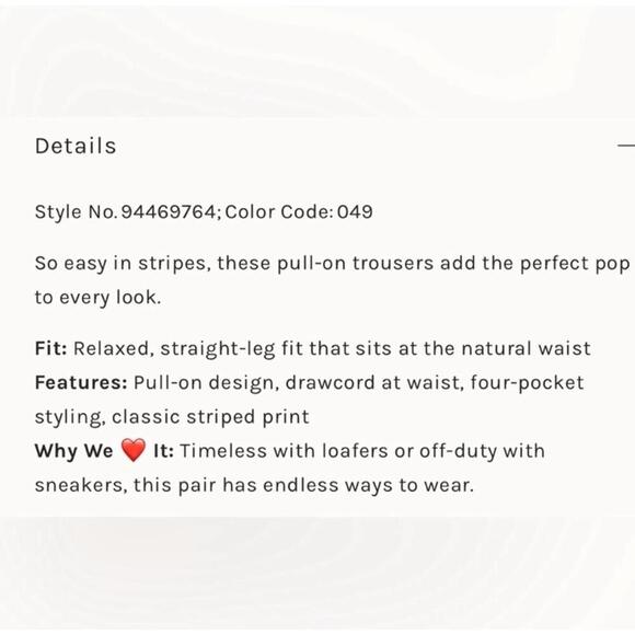 NWT Free People Pant Womens Medium Stripe Pull On Relaxed Boho Lounge - Picture 7 of 11